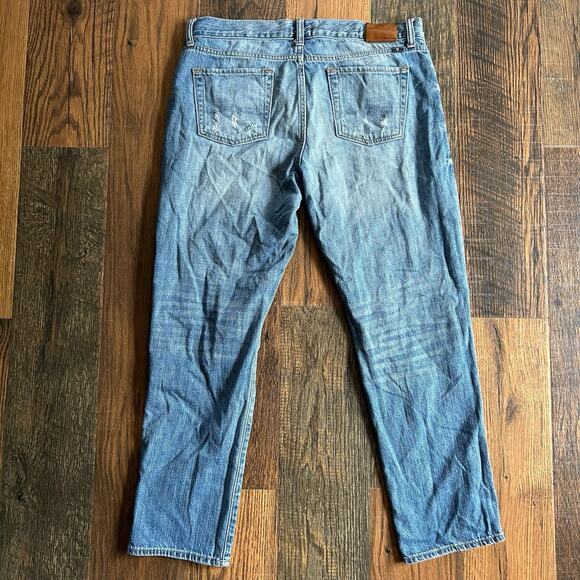Lucky Brand Women’s Jeans Size 10/30 Distressed Holey Zip Pocket “Lucky You” - Picture 2 of 10